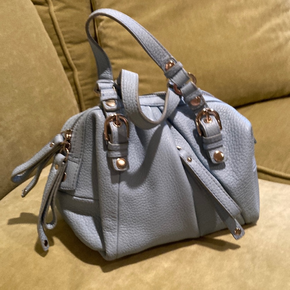 Junior Drake Light Blue Satchel